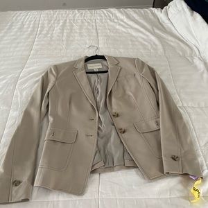 Banana Republic Khaki Suit jacket - size 4.